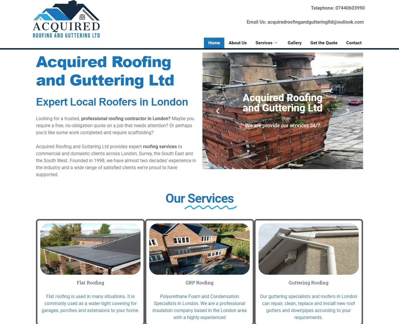 Acquired Roofing and Guttering LTD